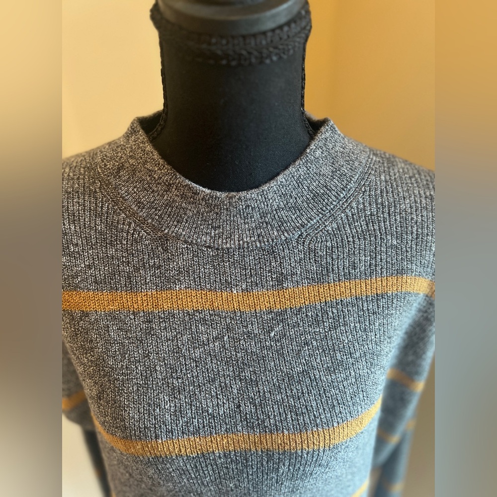 American Eagle Outfitters Striped Knit Tunic Sweater Jegging Fit Cozy Casual S - Picture 2 of 13